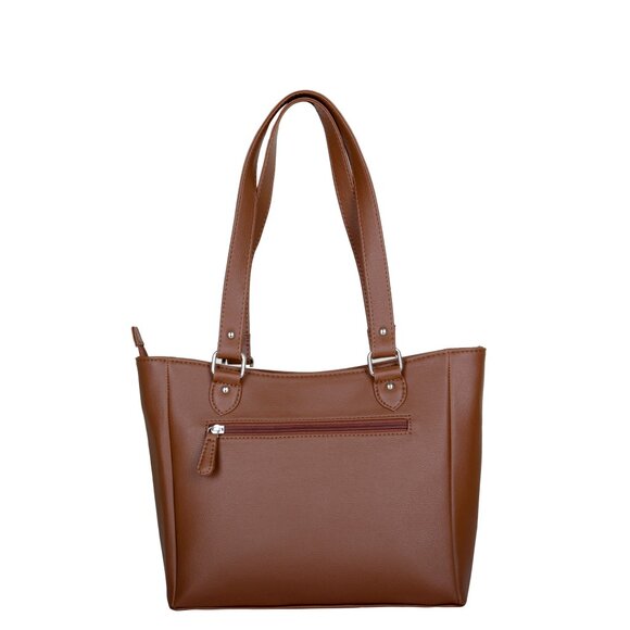 Printed Leather Shoulder Tote Bag for Women–Sling Bag Daily Use Purse for Office - Picture 9 of 10